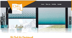 Desktop Screenshot of cmg-gardinen.de